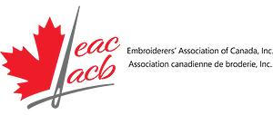 Logo of Embroiderers' Association of Canada Inc. (40 Chapters Across Canada)