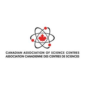 Logo of Canadian Association of Science Centres (CASC)/Association canadienne des centres de sciences (ACCS)