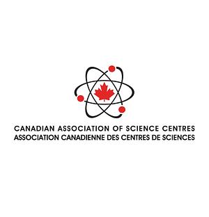 Logo of Canadian Association of Science Centres (CASC)/Association canadienne des centres de sciences (ACCS)