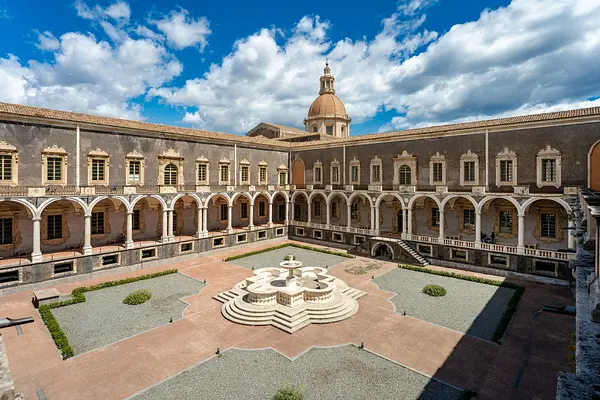 Monastero benedettino di San Nicolò l'Arena di Catania, Italy