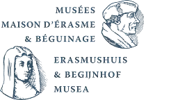 Logo of Erasmus House and Beguinage of Anderlecht